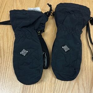 Burton Black Mittens